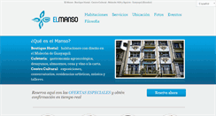 Desktop Screenshot of manso.ec